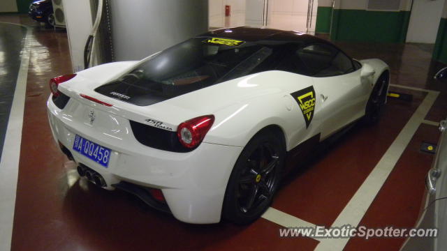 Ferrari 458 Italia spotted in SHANGHAI, China