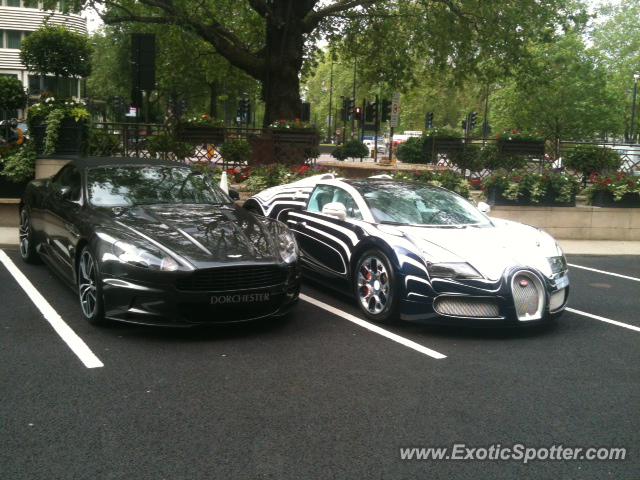 Bugatti Veyron spotted in London, United Kingdom