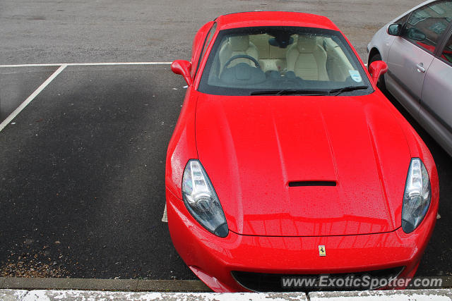 Ferrari California spotted in York, United Kingdom