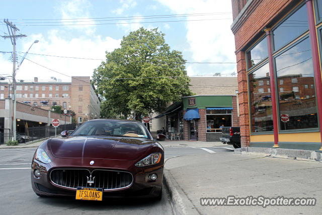 Maserati GranTurismo spotted in Saratoga Springs, New York