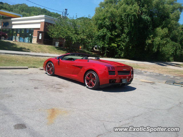 Lamborghini Gallardo spotted in Brentwood, Tennessee