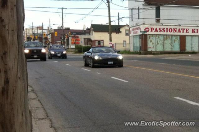 Aston Martin DB9 spotted in Timmins, Canada