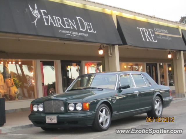 Bentley Arnage spotted in Del Mar, California