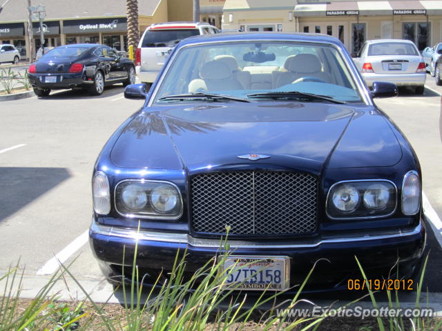 Bentley Arnage spotted in Del Mar, California