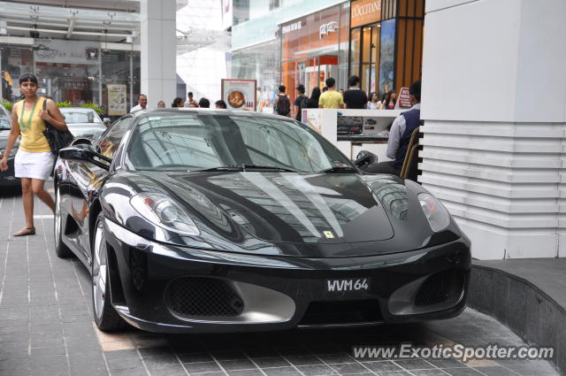 Ferrari F430 spotted in Bukit Bintang KL, Malaysia