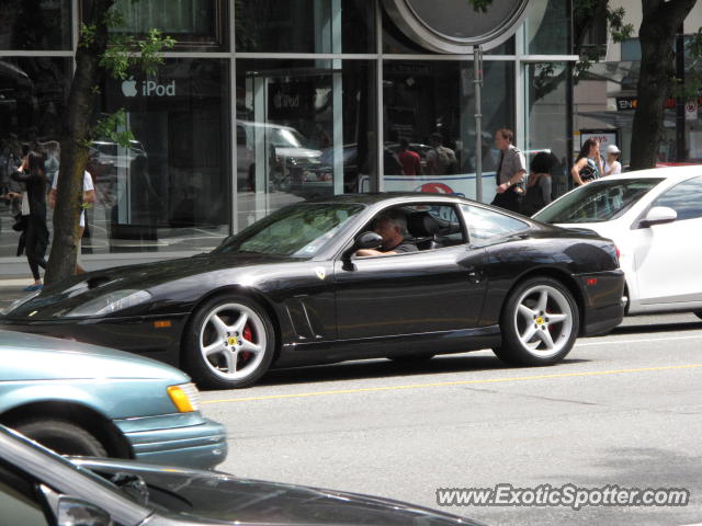Ferrari 550 spotted in Vancouver, BC, Canada