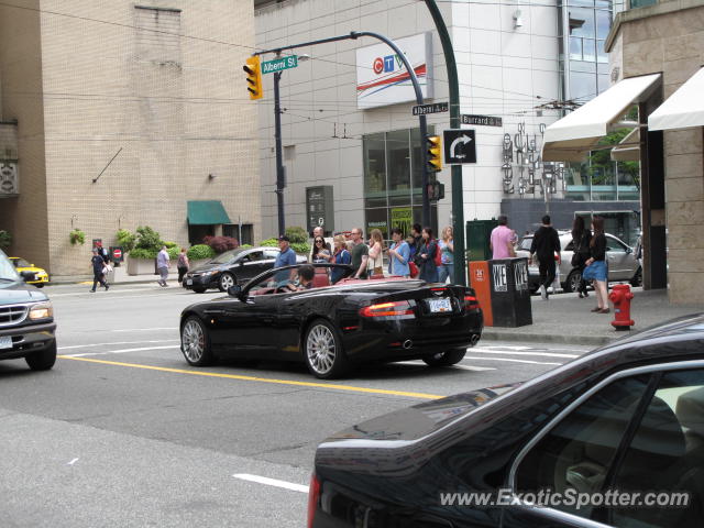 Aston Martin DB9 spotted in Vancouver, BC, Canada