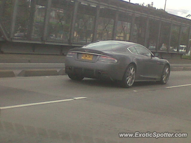 Aston Martin DBS spotted in Bogotá, Colombia