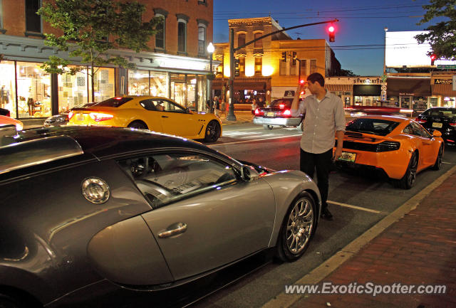 Bugatti Veyron spotted in Red Bank, New Jersey