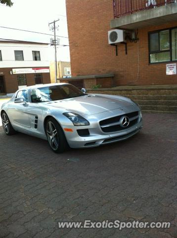 Mercedes SLS AMG spotted in Timmins, Canada