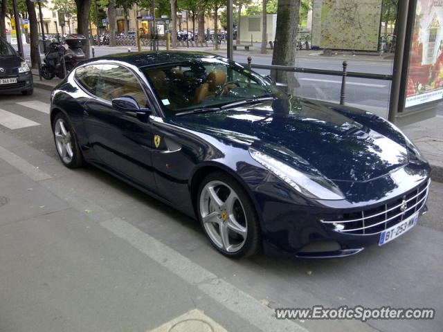 Ferrari FF spotted in Paris, France