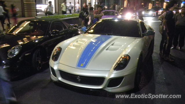 Ferrari 599GTB spotted in SHANGHAI, China