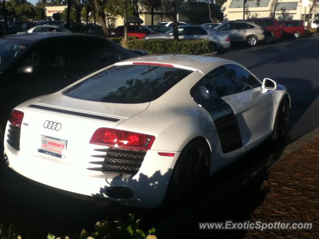 Audi R8 spotted in Alameda, California
