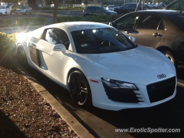 Audi R8 spotted in Alameda, California