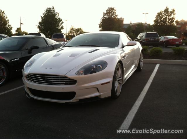 Aston Martin DBS spotted in Indianapolis, Indiana