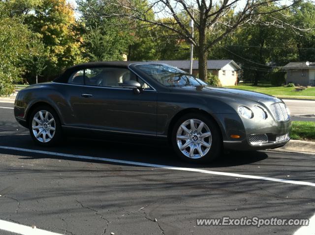 Bentley Continental spotted in Carmel, Indiana