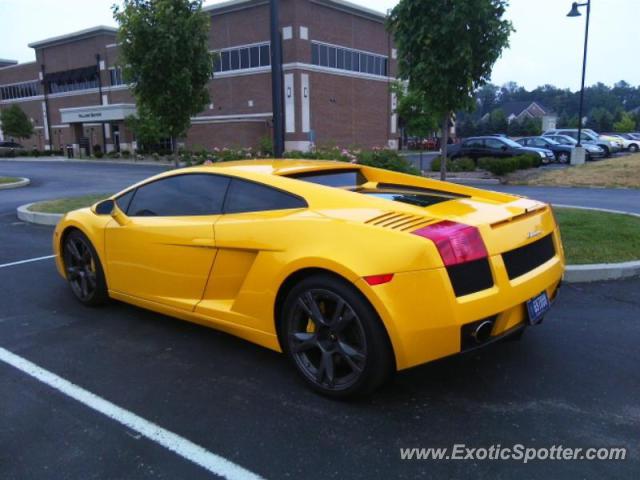 Lamborghini Gallardo spotted in Westfield, Indiana
