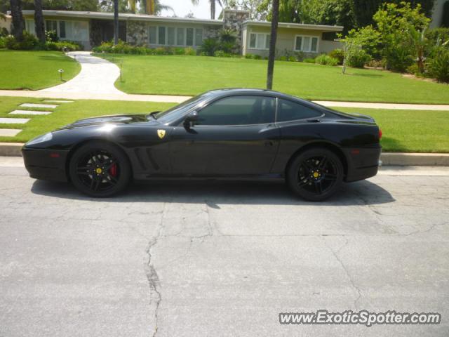 Ferrari 575M spotted in Redding, California