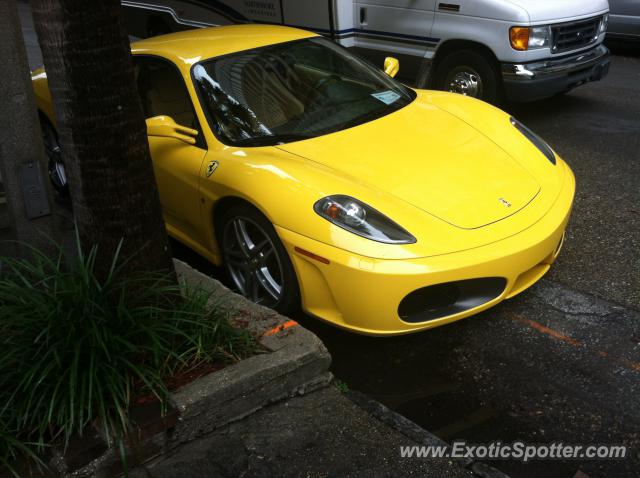 Ferrari F430 spotted in New Orleans, Louisiana