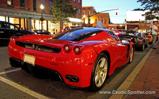 Ferrari Enzo spotted in Red Bank, New Jersey