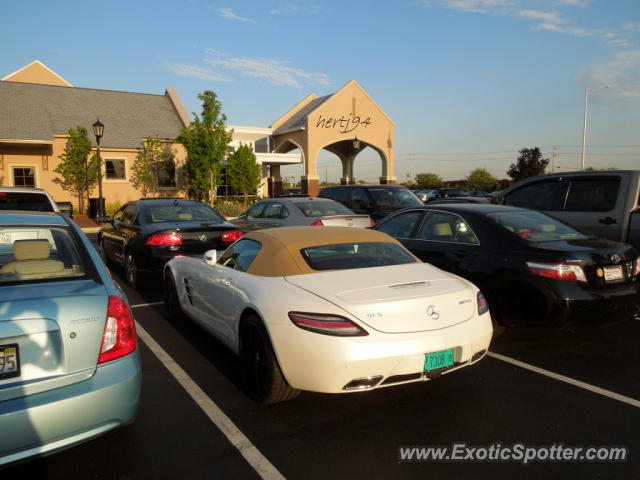 Mercedes SLS AMG spotted in Barrington, Illinois