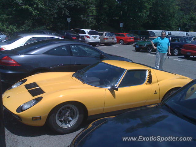 Lamborghini Miura spotted in Greenwich, Connecticut