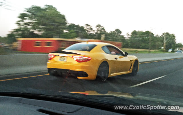 Maserati GranTurismo spotted in Atlantic Highlan, New Jersey