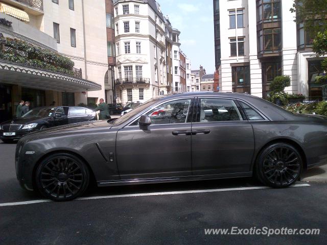 Rolls Royce Ghost spotted in London, United Kingdom