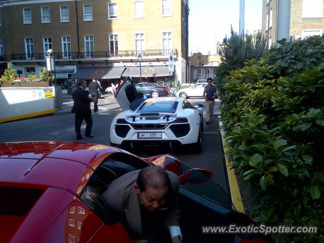 Mclaren MP4-12C spotted in London, United Kingdom