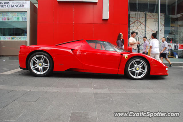 Ferrari Enzo spotted in Bukit Bintang KL, Malaysia