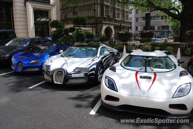 Koenigsegg Agera R spotted in London, United Kingdom