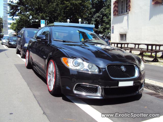 Jaguar XKR-S spotted in Zurich, Switzerland