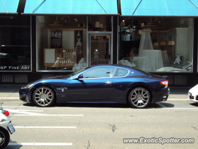 Maserati GranTurismo spotted in Zurich, Switzerland