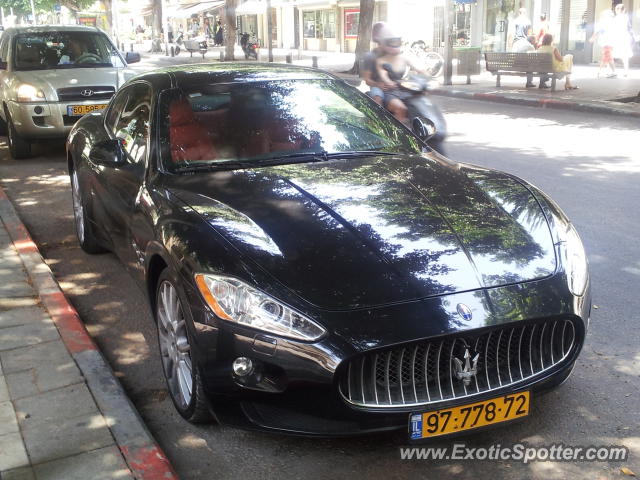 Maserati GranTurismo spotted in Tel aviv, Israel