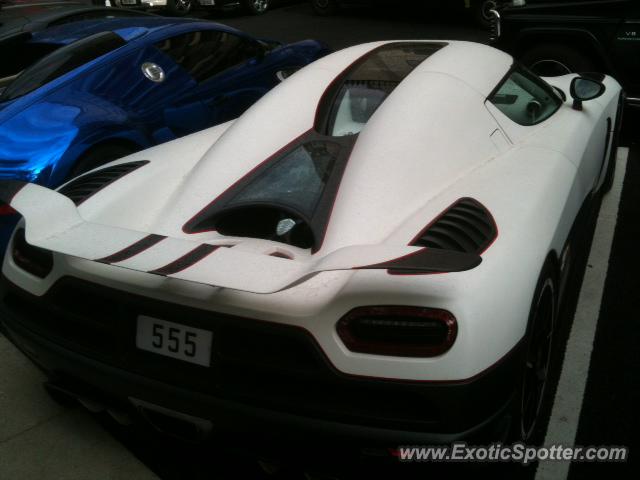 Koenigsegg Agera R spotted in London, United Kingdom