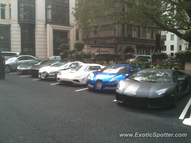 Koenigsegg Agera R spotted in London, United Kingdom