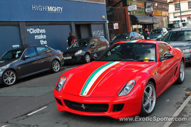 Ferrari 599GTB spotted in Leeds, United Kingdom