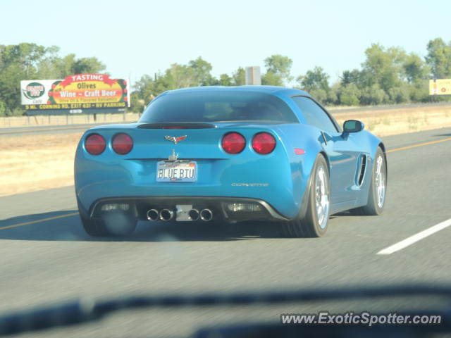 Chevrolet Corvette Z06 spotted in Corning, California