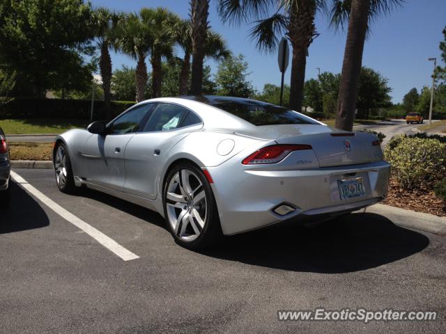 Fisker Karma spotted in Clermont, Florida