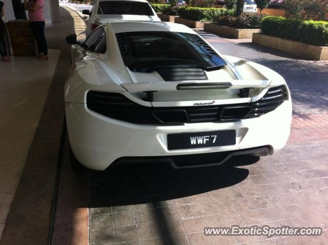 Mclaren MP4-12C spotted in Kuala Lumpur, Malaysia