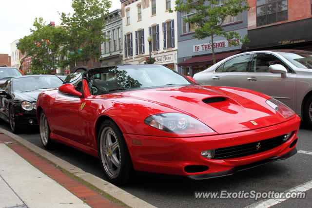 Ferrari 550 spotted in Red Bank, New Jersey