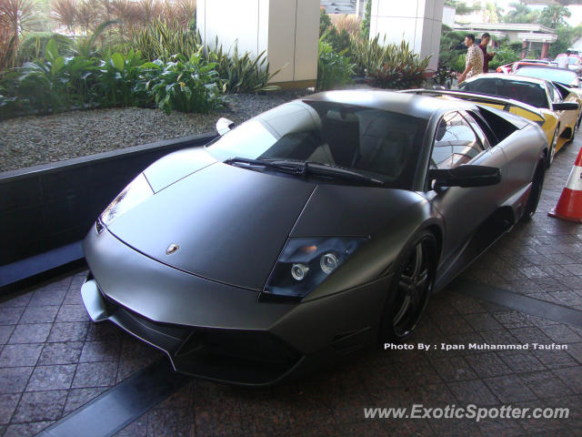 Lamborghini Murcielago spotted in Jakarta, Indonesia