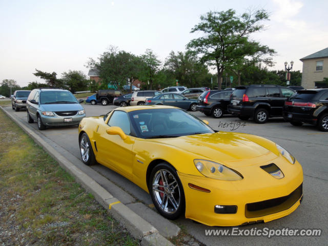Chevrolet Corvette Z06 spotted in Barrington, Illinois