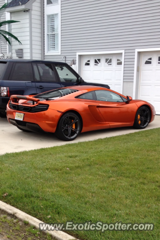Mclaren MP4-12C spotted in Unknown, New Jersey