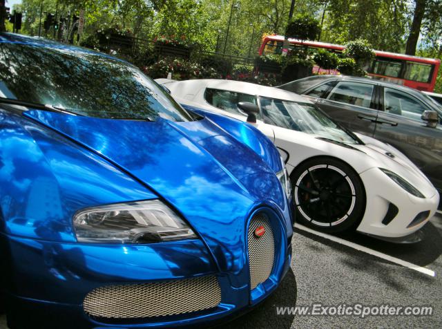 Koenigsegg Agera R spotted in London, United Kingdom