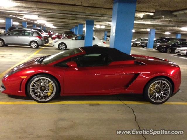 Lamborghini Gallardo spotted in Waltham, Massachusetts