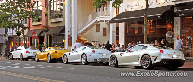 Ferrari 599GTO spotted in Red Bank, New Jersey