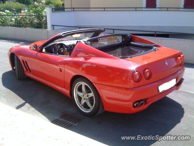 Ferrari 575M spotted in Potenza Picena, Italy