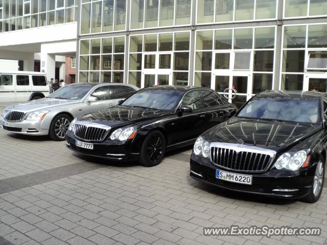 Mercedes Maybach spotted in Frankfurt, Germany