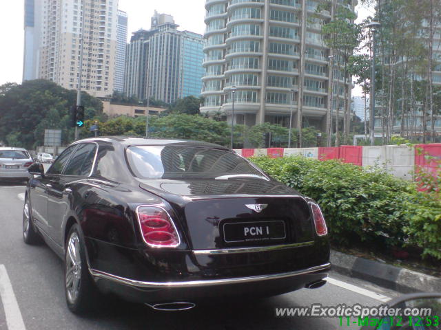 Bentley Continental spotted in Kuala Lumpur, Malaysia